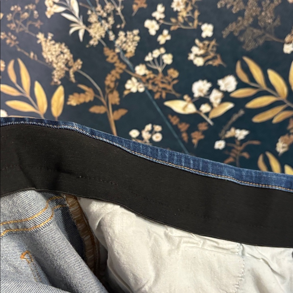 Soft Surroundings Pull On Dark Blue Denim Jeans Size 1X - Picture 8 of 8